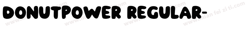 DonutPower Regular字体转换